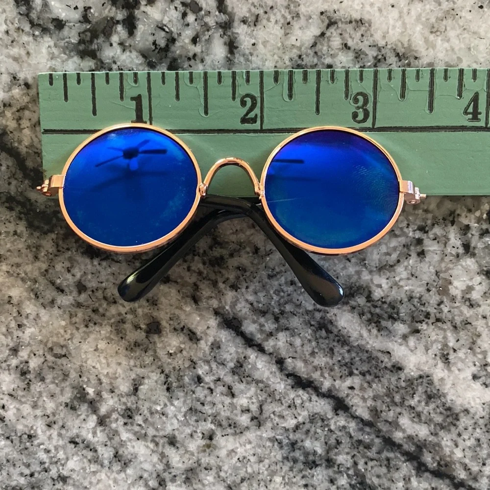 Two pair of mini cat sunglasses